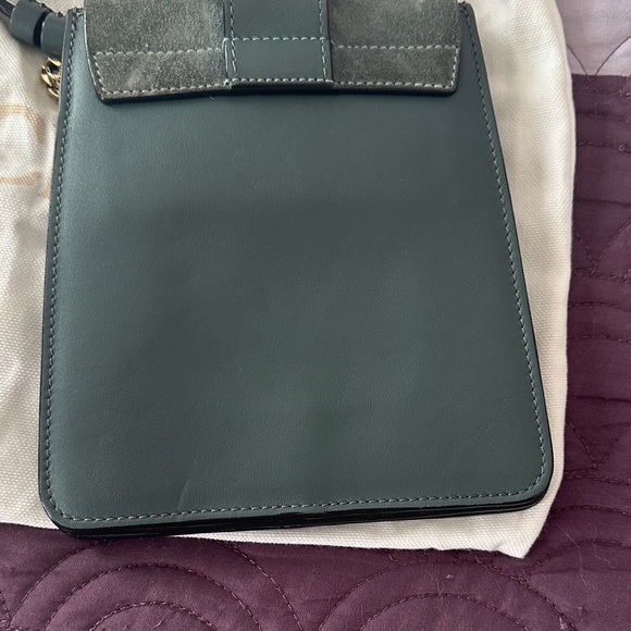 Chloe Dark Green Mini Bag with Gold Hardware - Picture 4 of 5